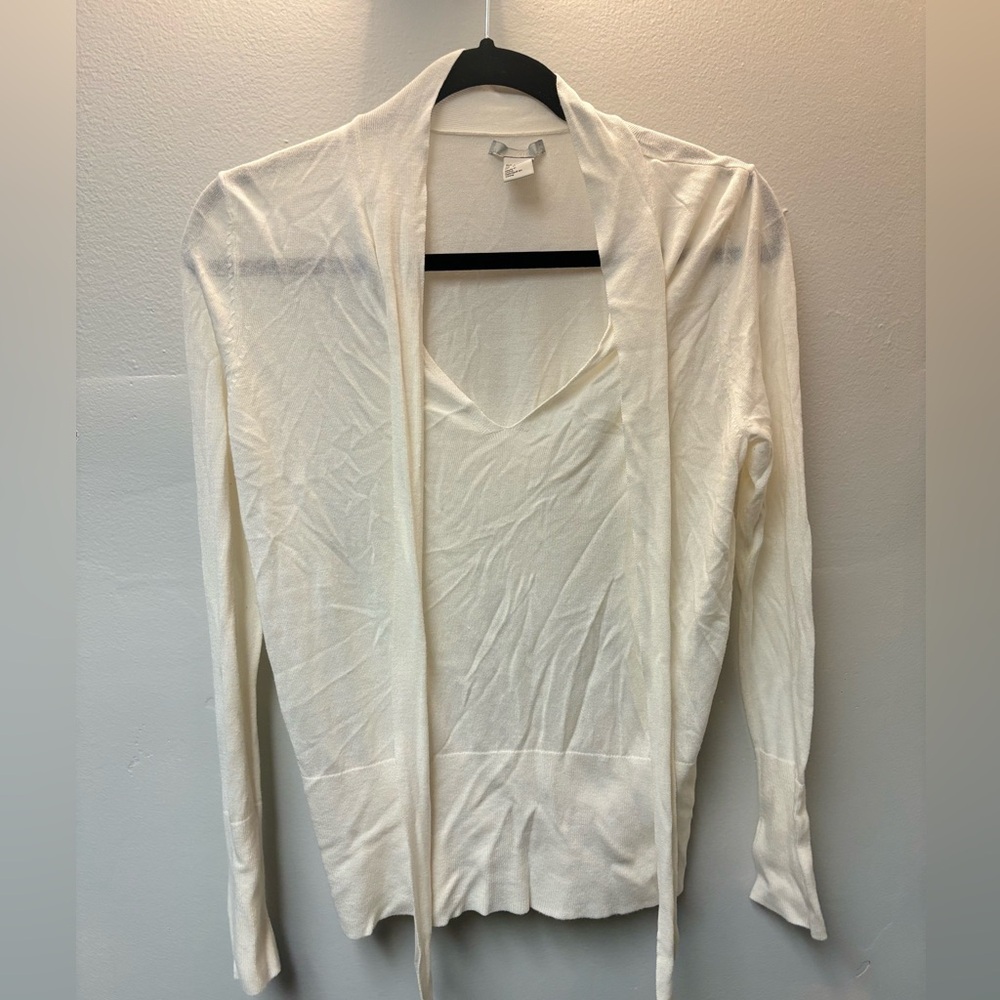 Cream blouse